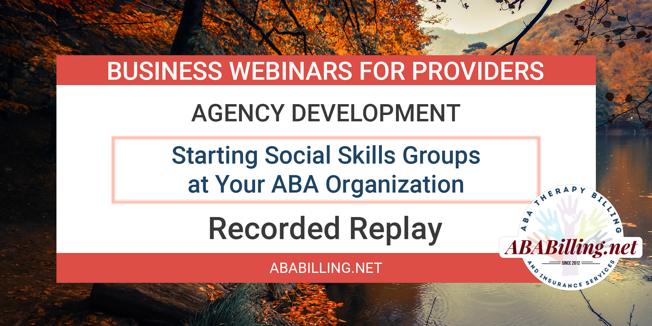 Webinar: Starting Social Skills Groups at Your ABA Organization